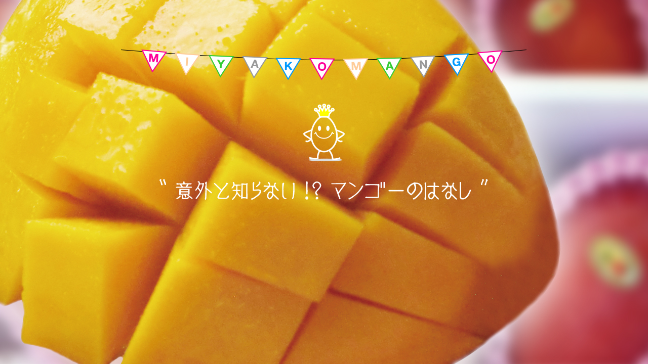 完熟マンゴーの食べ方と意外と知らない!?マンゴーのはなし